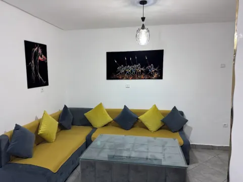 2-bedroom apartment in welcoming Oujda with AC, WiFi