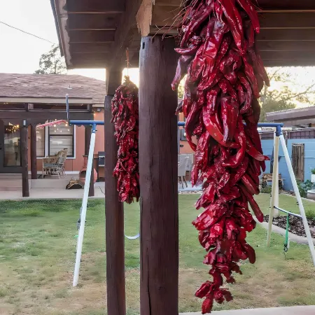 Pet-Friendly Clovis Home Yard, Pergola and Hot Tub