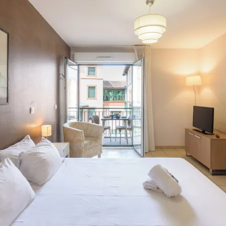 Residhotel Toulouse Centre Отели рядом с достопримечательностью «Новый мост»