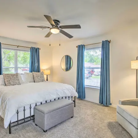 1 Mi to Main St: Brenham Retreat w/ Game Room