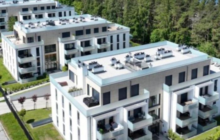 Apartment Near Baltic Sea with Balcony View
