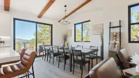 Modern Lodge Near Lake, Village, & Snow Summit Game Room, Decks, Firepit, Views