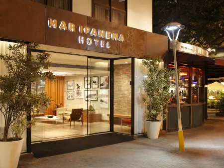 Mar Ipanema Hotel Отели рядом с достопримечательностью «Instituto Moreira Salles»