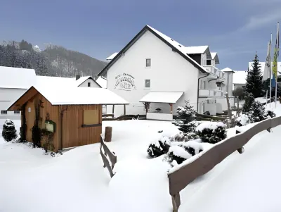 Hotel Haus Wiesengrund Hotéis em Liesen