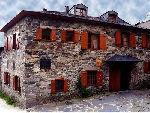 Hotel Rural Valle de Ancares - Mountain view
