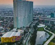 Apartemen 33 m² dengan 1 kamar tidur dan 1 kamar mandi pribadi di Bekasi Selatan Hotel di Bekasi Barat