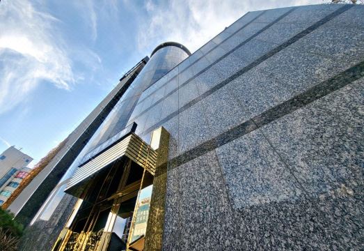 랑데뷰 호텔의 깔끔한 욕실