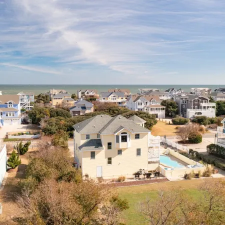 Corolla Oceanside in Whalehead - Heated Pool - 7BR/6.5BA - Short Walk to Beach!