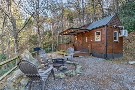 Tiny House - Private Mountainside Retreat - Pet Friendly Отели рядом с достопримечательностью «Charles D Owen Park»