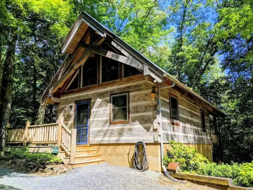 The Blue Bird Suite at Hawthorn Haven- Upper Level Hôtels à : Jonathan Creek