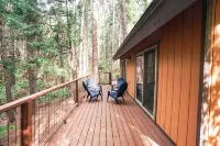 Mountain modern cabin close to Apple Hill wineries and Sly Park Recreation area.