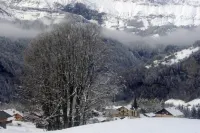 Charming apartment, 6 pers `` Savoyard style '', located at the foot of the slopes Hotels in Crest-Voland