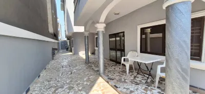 Deluxe Double Bed Room & Saloon in Akpakpa Cotonou Benin Hotels in 