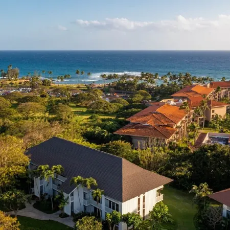 Kiahuna Plantation partial oceanview,top floor,4 min walk to beach, pool,gym,+AC