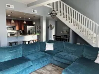 Grand Haven Family Getaway: Stylish Condo, Walk to Beach & Downtown