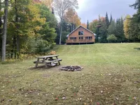 Seney Cabin with hot tub