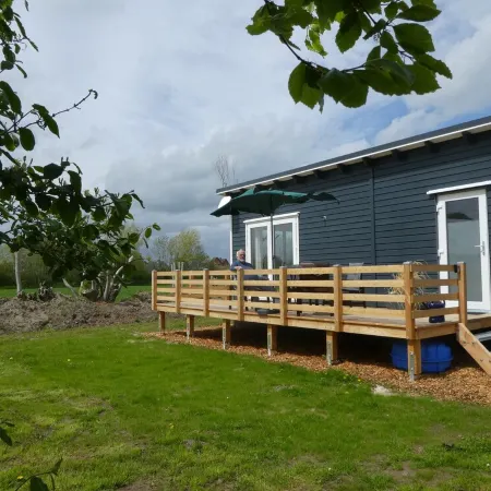 New mobile home in sustainable timber construction only 50 m from the Schlei!