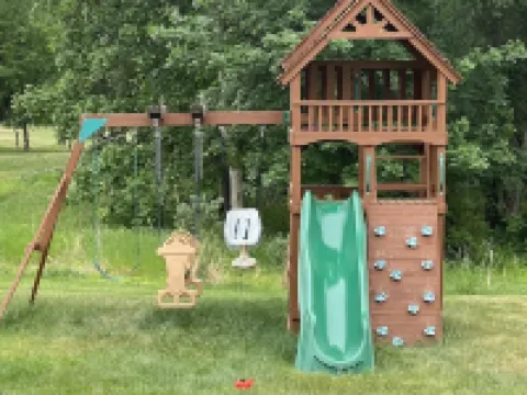 Lake Front w/ private Dock and Beach 庫庫酒店