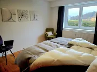 "Little time out" - fantastic view of the Franconian countryside - ideal for bikers.