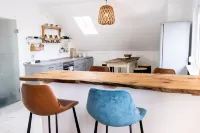 Ferienwohnung Lindau mit Seeblick und Alpenblick, Ruhig Gelegen mit Terrasse