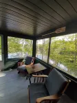 Stand alone waterfront rustic cabin!