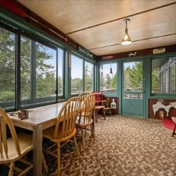 Lakefront Escape, On Snowmobile Trail, Near Town