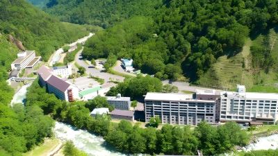 施設外観 層雲峡観光ホテルの写真