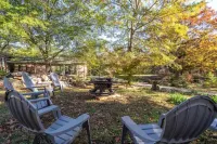 Private Heated Indoor Salt Water Pool House on 4 Acres! 2 Game Rooms & Fire Pit
