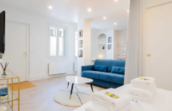 布洛涅-比揚古舒適公寓-一居室可住4人