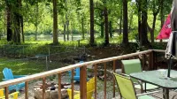 Little Blue is 190 FT from River Semi-Private Solar Lit Dock&Ramp Wifi Sleeps 8