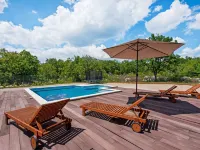 Modern Private Villa Bonaventura with Pool & Jacuzzi & BBQ for Families & Groups Near Split - Villas