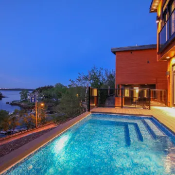 Lux Exec Home Hfx Waterfront Pool Hot Tub