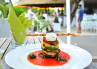 Esprit Libre Restaurant and Guest House - sarapan