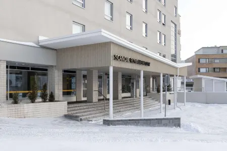 Scandic Rovaniemi City Отели рядом с достопримечательностью «Арктический круг Снежный парк»