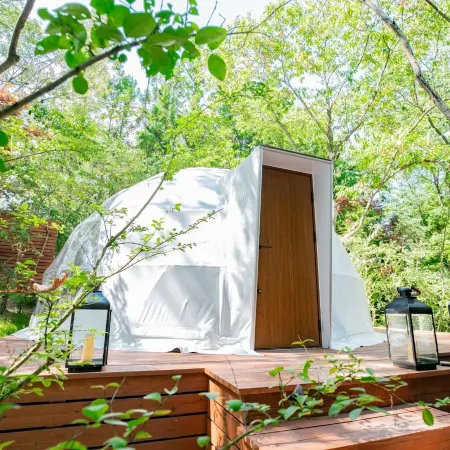 Nakatsugawa Glamping Morinosora Отели рядом со станцией JR Nakatsugawa station