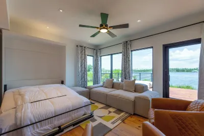 Organically Designed Spacious Home w/ a Resort Style Heated Pool & Private Dock Hotels near Parker United Methodist Church