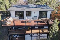 Modern Lodge Near Lake, Village, & Snow Summit Game Room, Decks, Firepit, Views