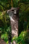 Casas de Agua. Villa Agua Viva. Natural walking trail to the beach.