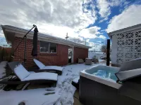 Newly furnished modern cozy 5-bedroom home with Massage chair, hot tub & more