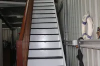 private Modern  studio apartment  with ocean views, balcony and Boat parking