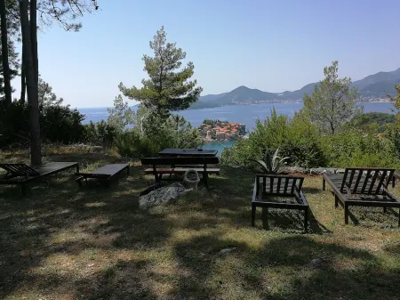 Penthouse Apartment Sveti Stefan Отели в г. Свети-Стефан