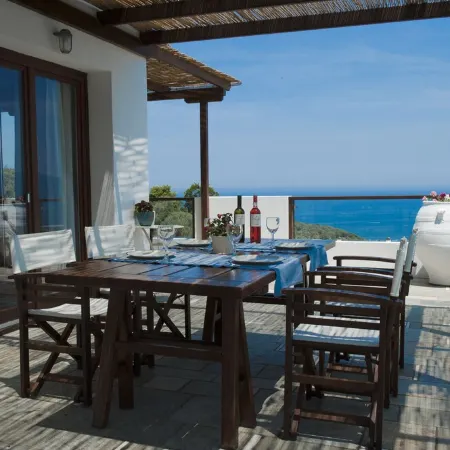 Villa with Private Pool and Beautiful Aegean Sea Views