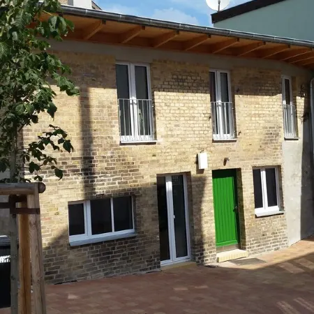 Brick carriage house at Castle Park in Caputh