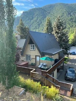 A-Frame chalet with an Italian touch
