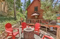 Lake Arrowhead Cabin with Deck - Steps to Lake!