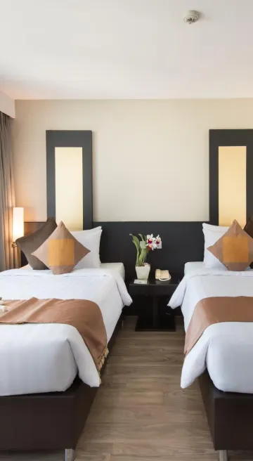 ห้องจูเนียร์สวีทพร้อมเตียงแฝด