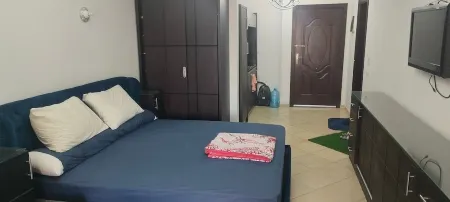 Triple room compund pool view chaletFloranza Hurghada 2 mints away from z sea