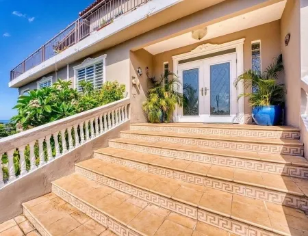 Mountaintop Villa with Spectacular Sunset View of Caribbean