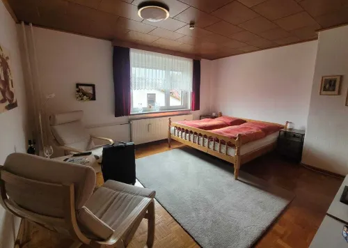 Cozy vacation apartment in the Rhön with a beautiful view from the balcony Hotels in Dermbach