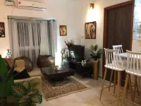 Shalom 1:Luxe1bhkApt/common pool /6minstoUddoBeach